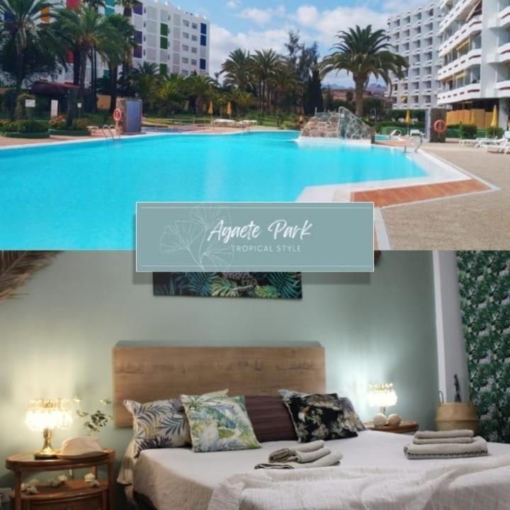 Appartement Agaete Park Tropical Style à Playa del Inglés Extérieur photo